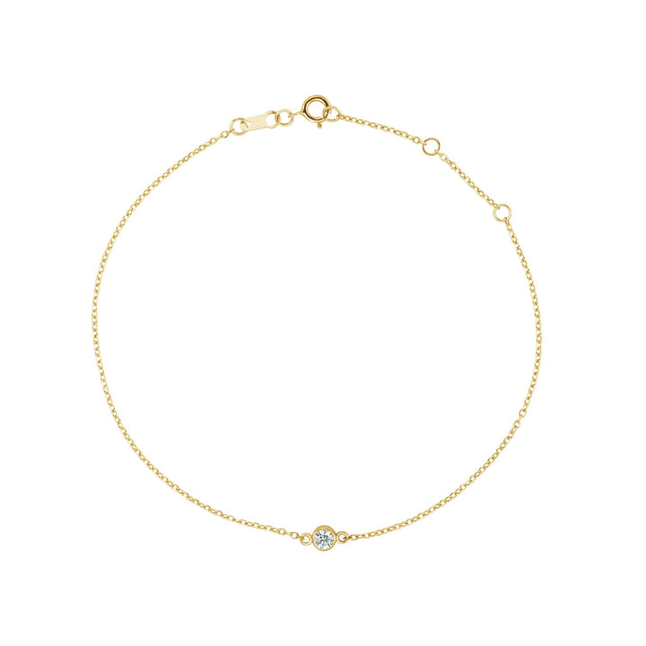 Diamond Solitaire Bracelet
