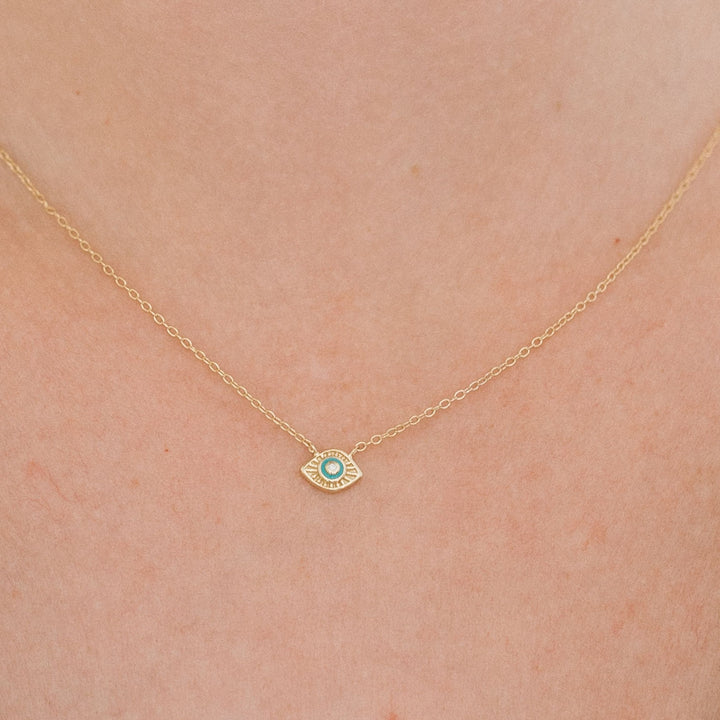 Mini Evil Eye Necklace