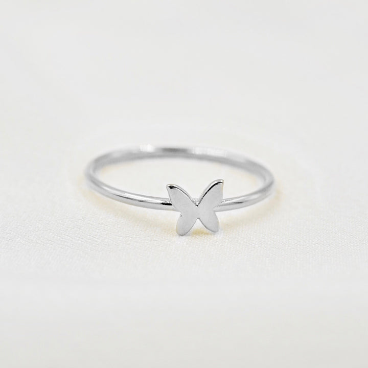 Mini Butterfly Stacking Ring