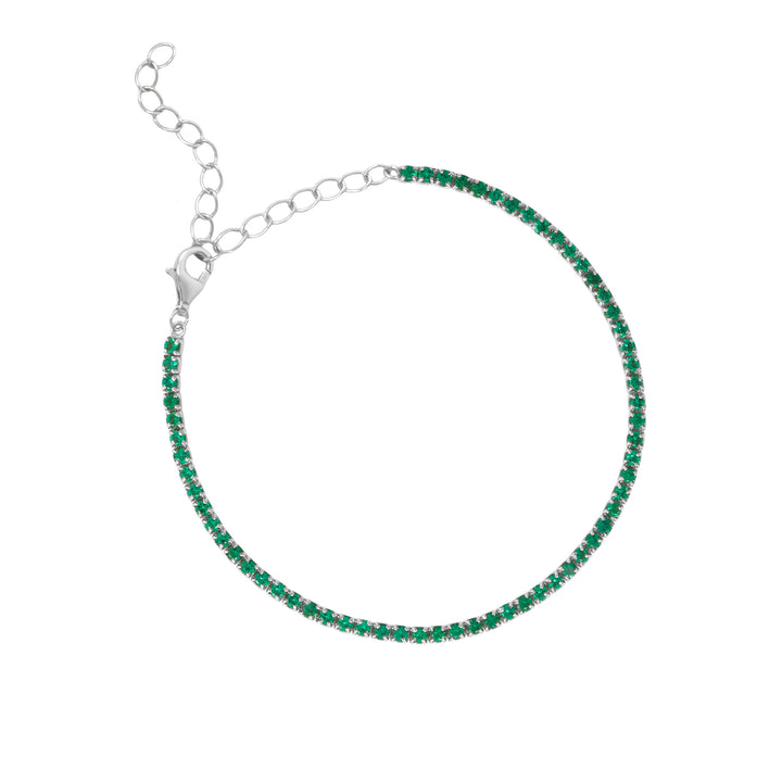 Emerald Tennis Bracelet