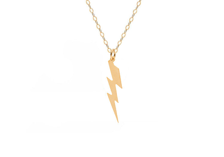 Lightning Bolt Necklace – Amanda Deer Jewelry
