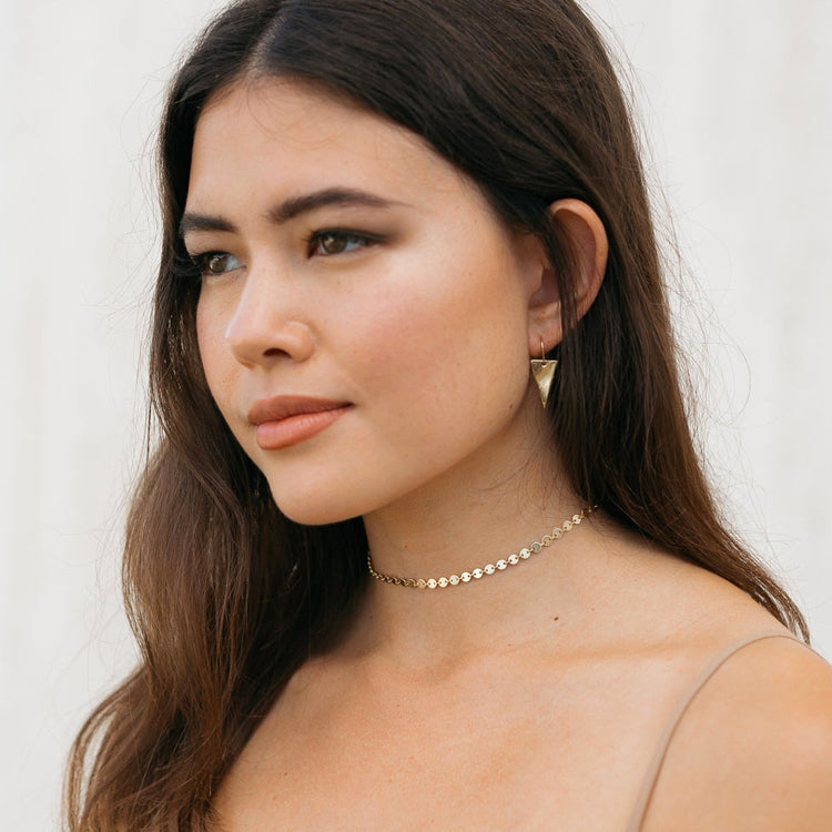 Shimmer Coin Necklace