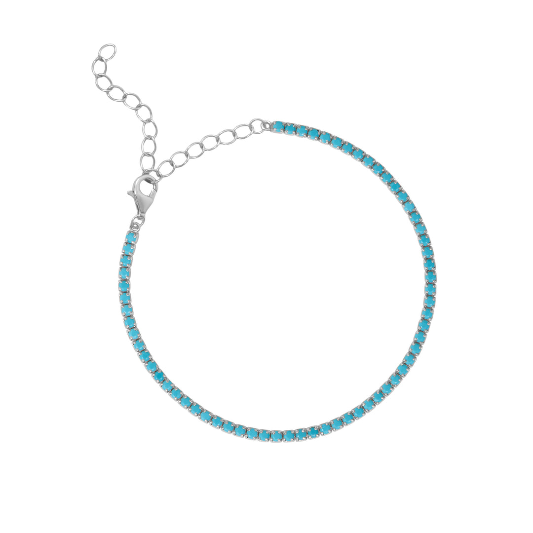 Turquoise Tennis Bracelet