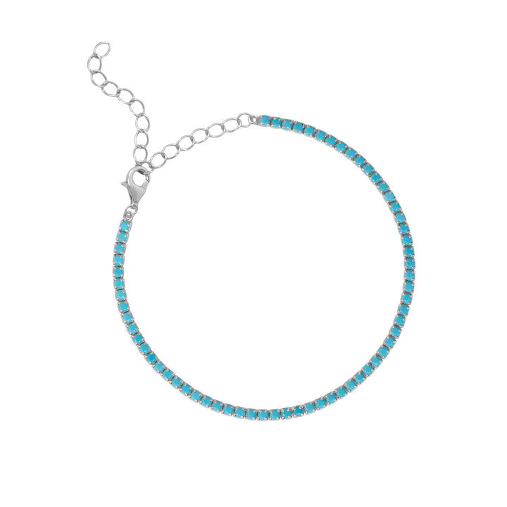 Turquoise Tennis Bracelet