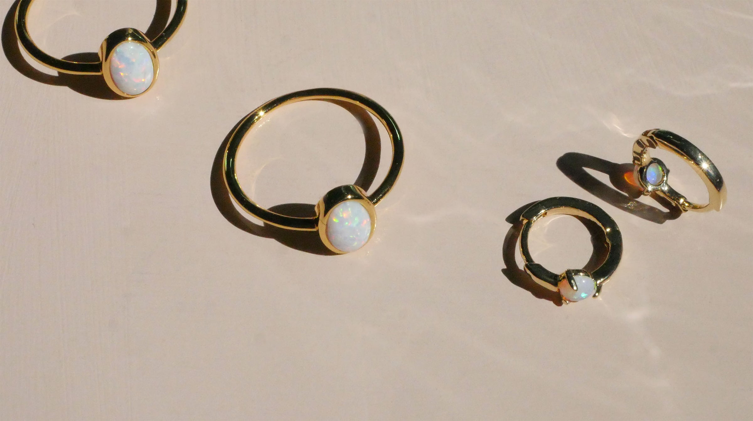 Dainty Opal Jewelry