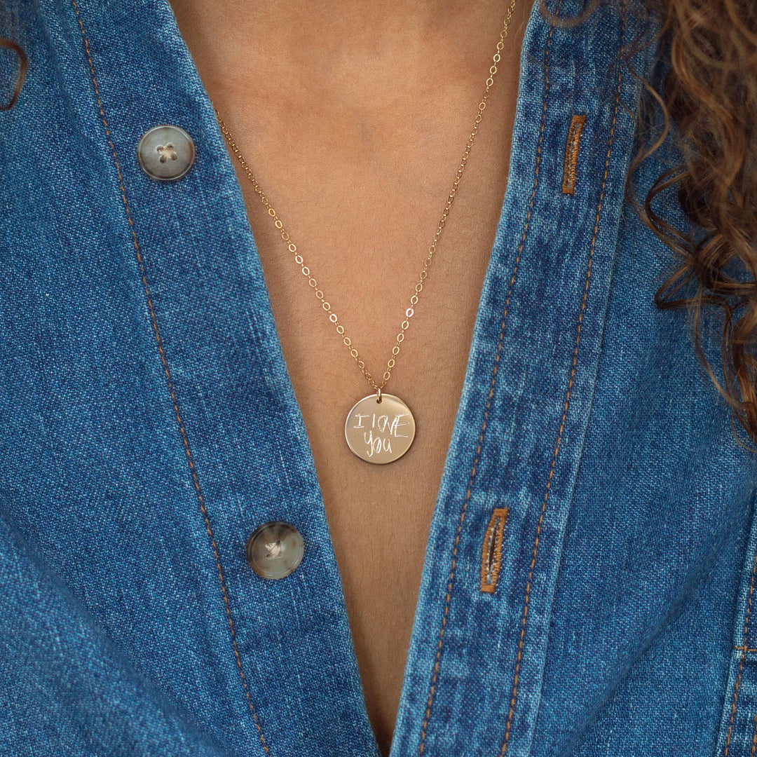 Handwriting Necklace