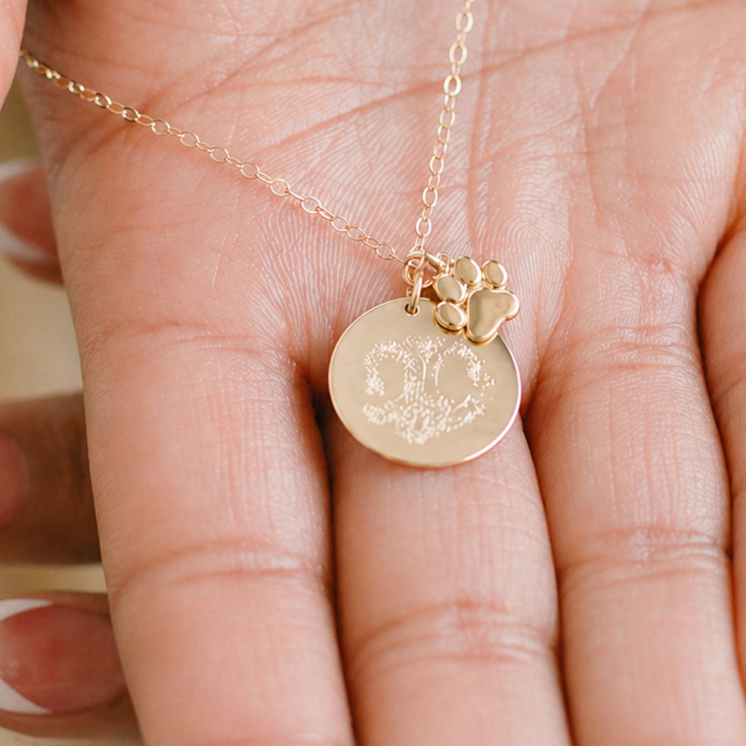 Nose Print Necklace