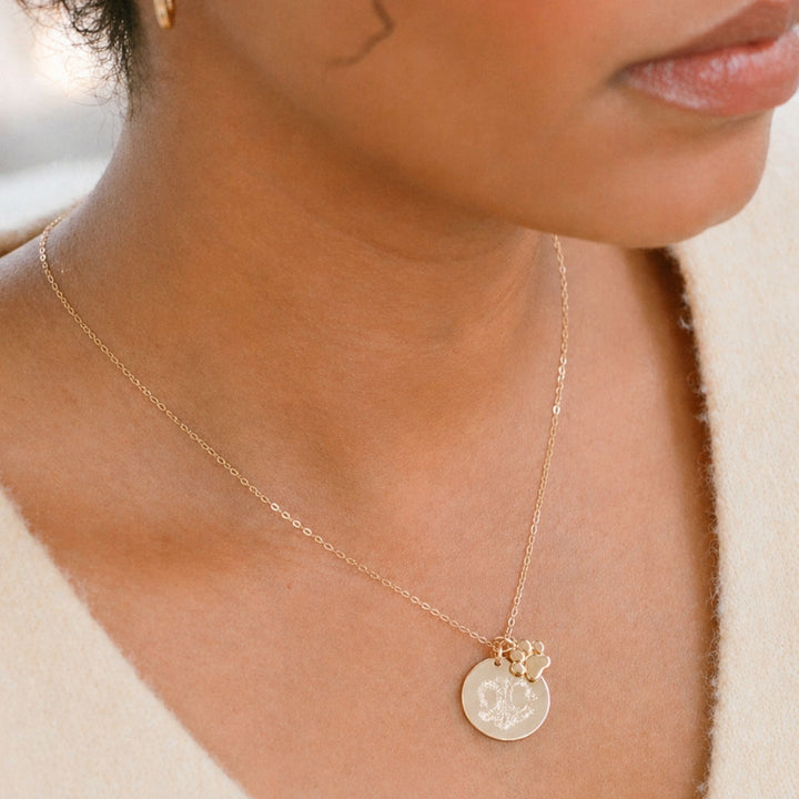 Nose Print Necklace