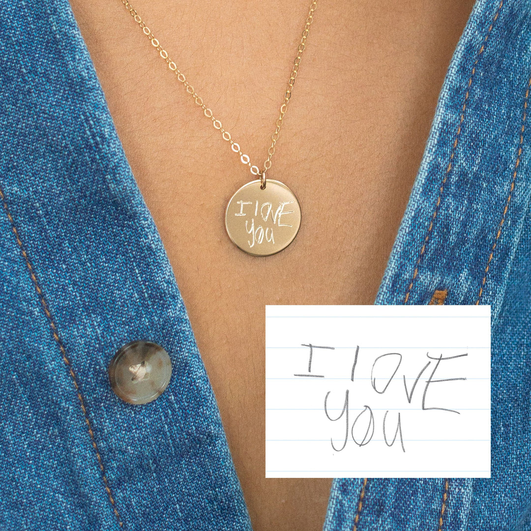 Handwriting Necklace