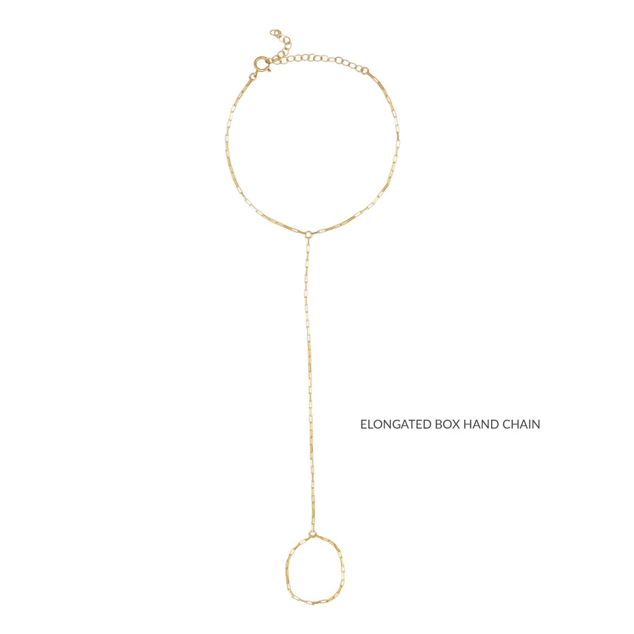 Dainty Gold Hand Chain – Amanda Deer Jewelry