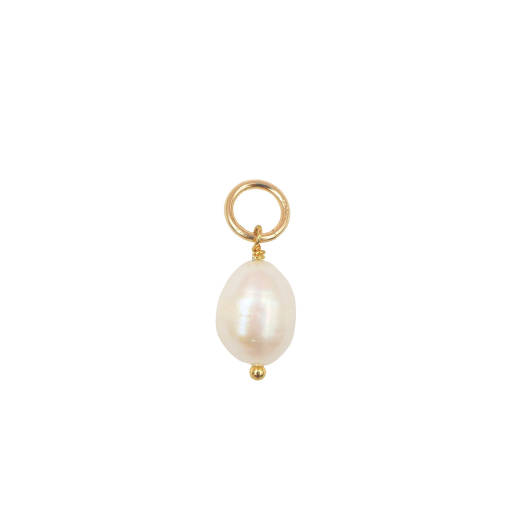 Pearl Hoop Charm