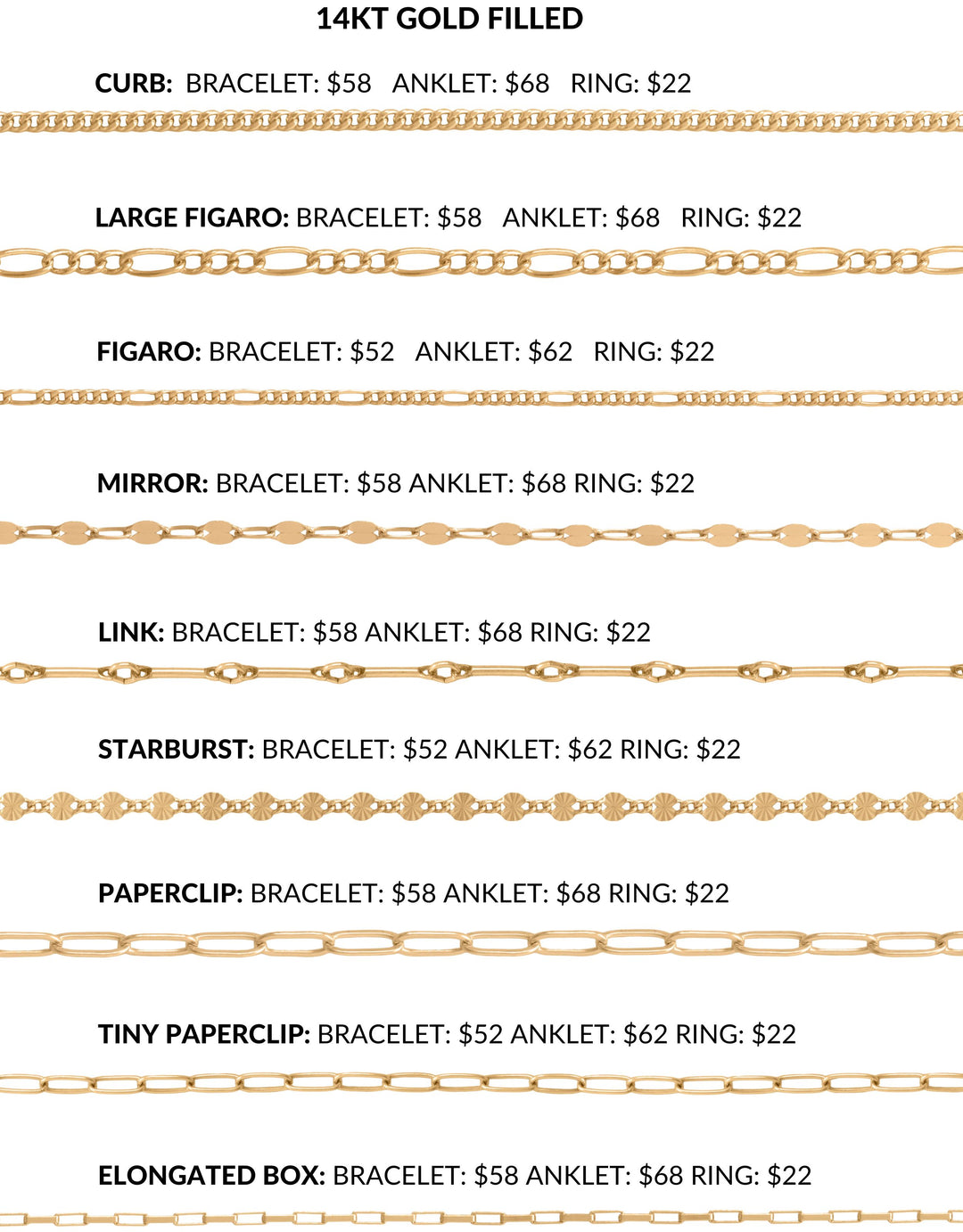 Permanent Bracelet and Anklet Appointments - Downtown Austin Location