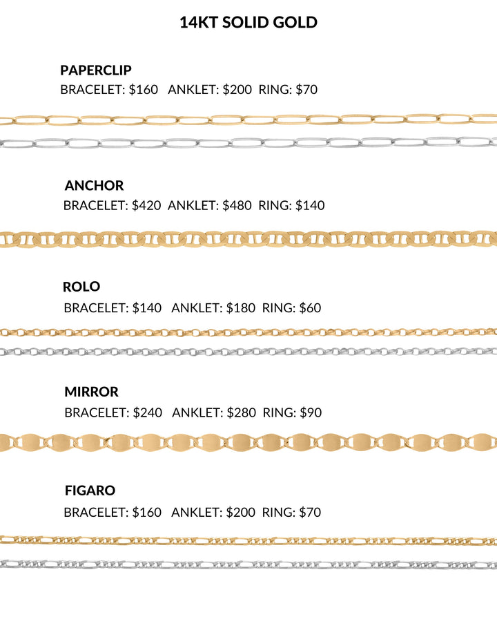 Permanent Bracelet and Anklet Appointments - Downtown Austin Location