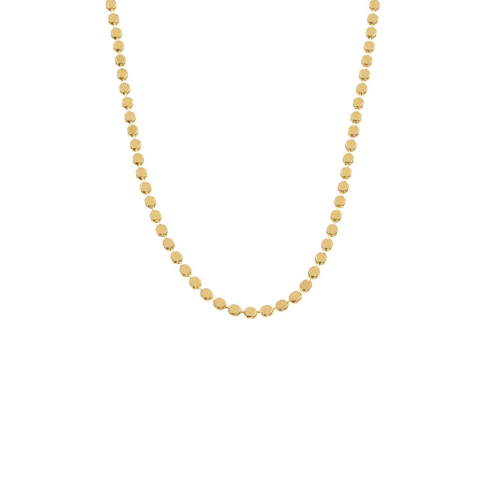 Gold Dotted Necklace
