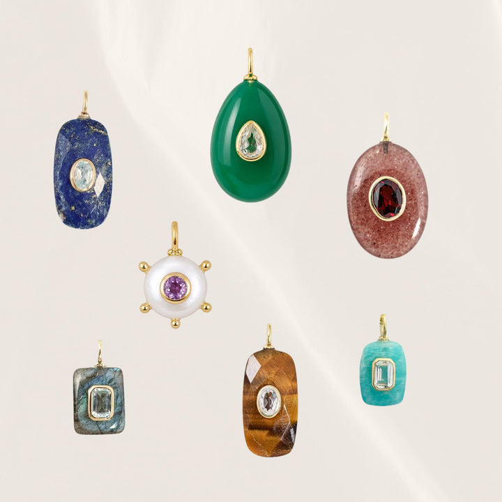 Crystal Gemstone Manifestation Charm