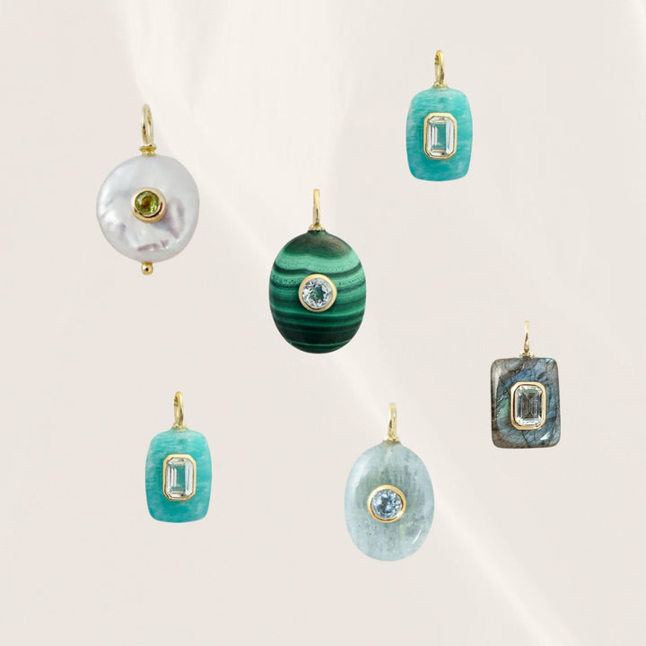 Crystal Gemstone Manifestation Charm