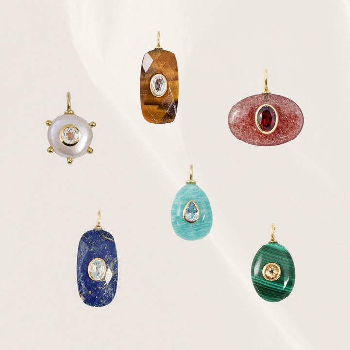 Crystal Gemstone Manifestation Charm