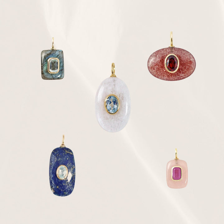 Crystal Gemstone Manifestation Charm