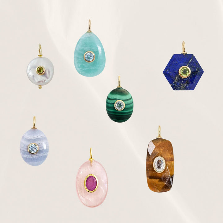 Crystal Gemstone Manifestation Charm