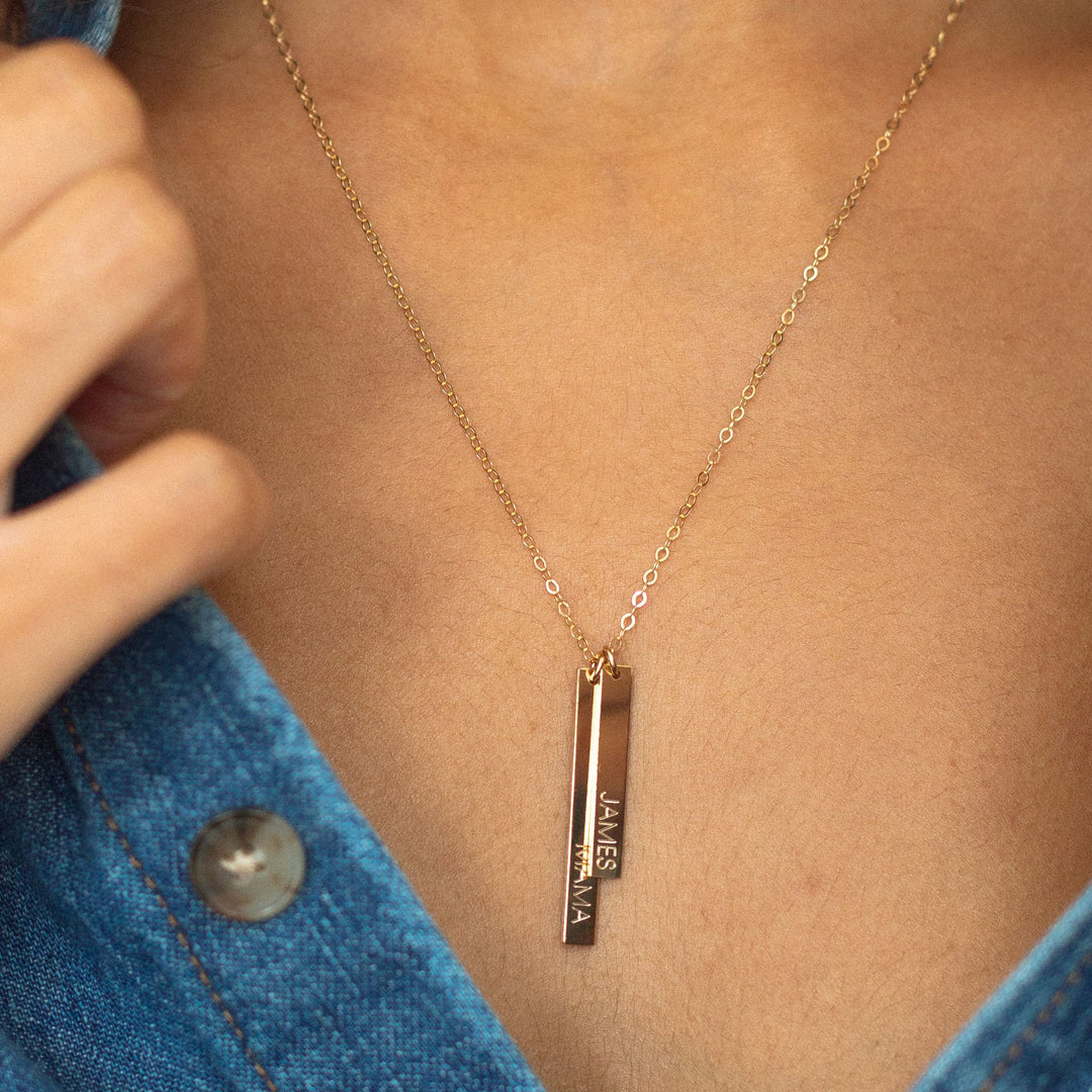 Double Bar Necklace