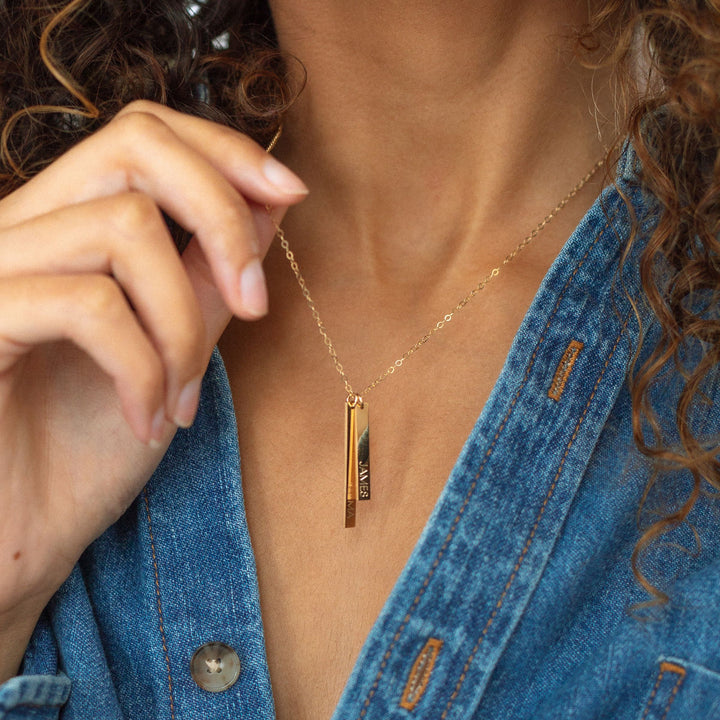 Double Bar Necklace