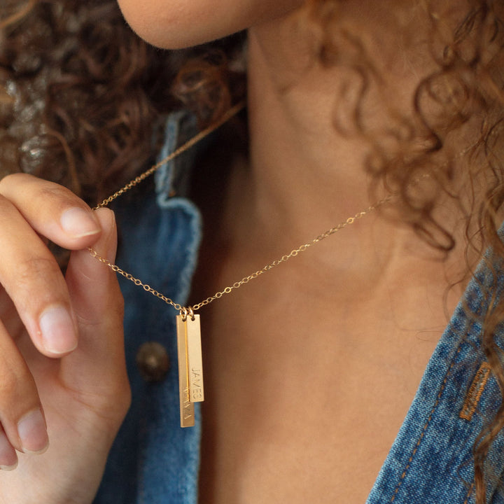 Double Bar Necklace
