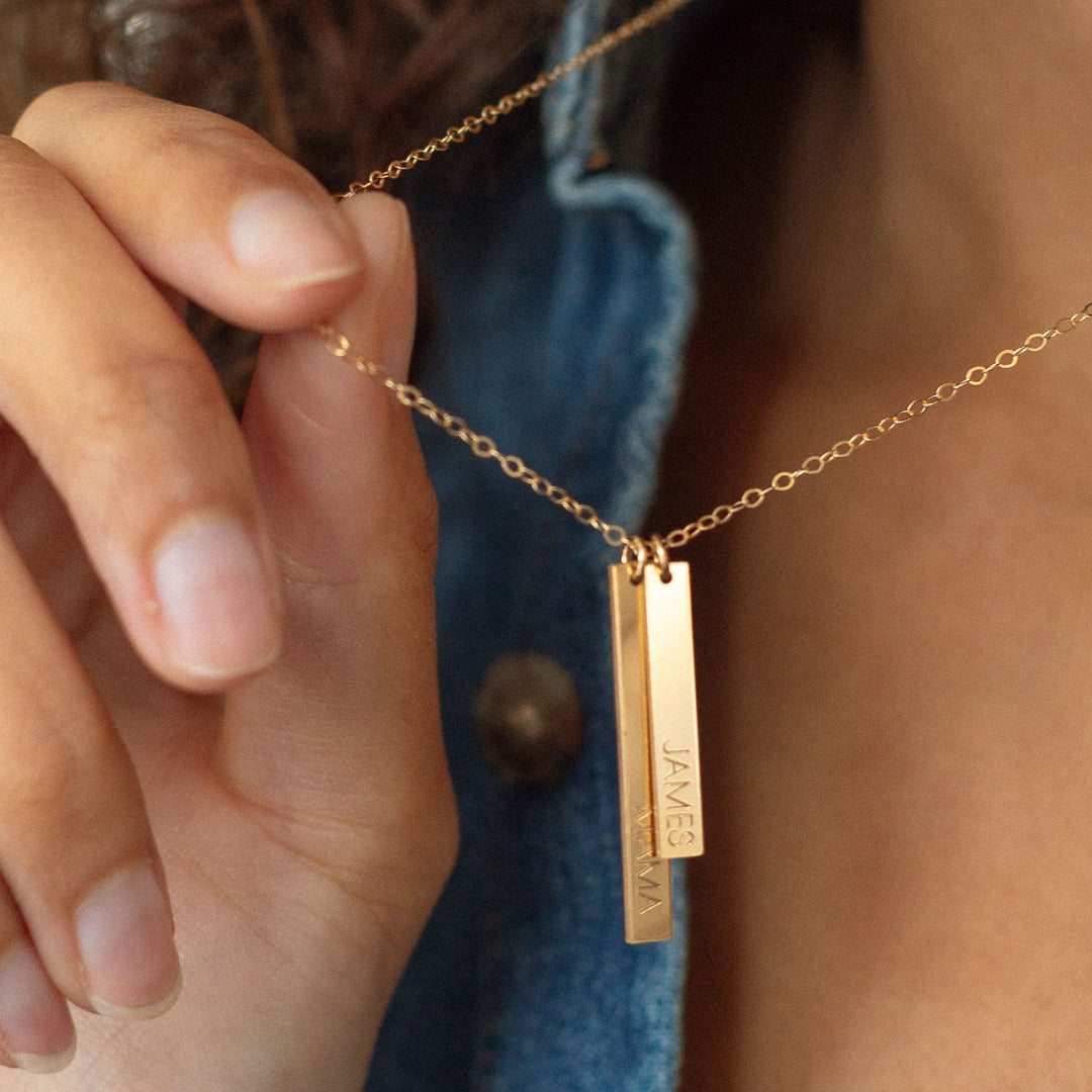 Double Bar Necklace