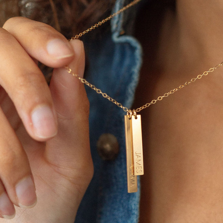 Double Bar Necklace