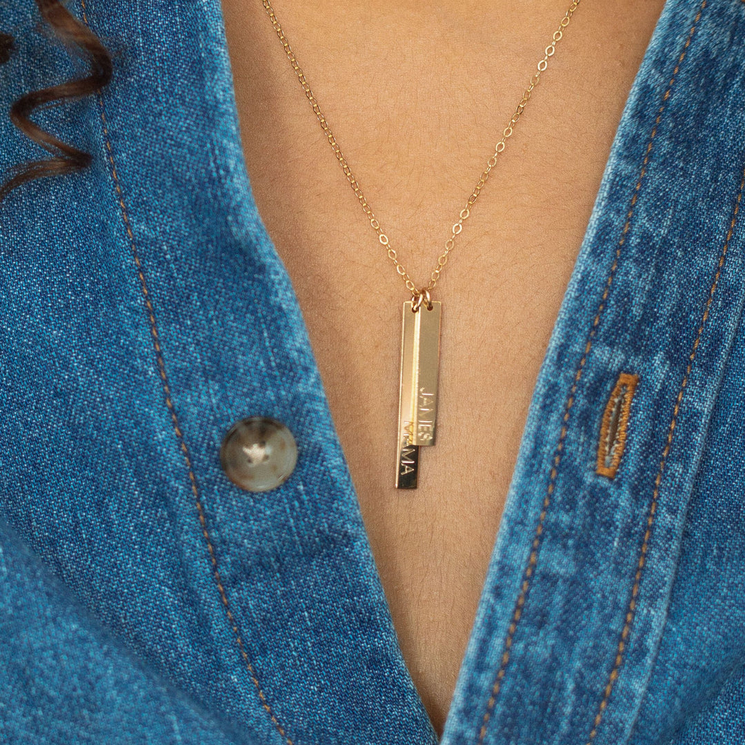 Double Bar Necklace
