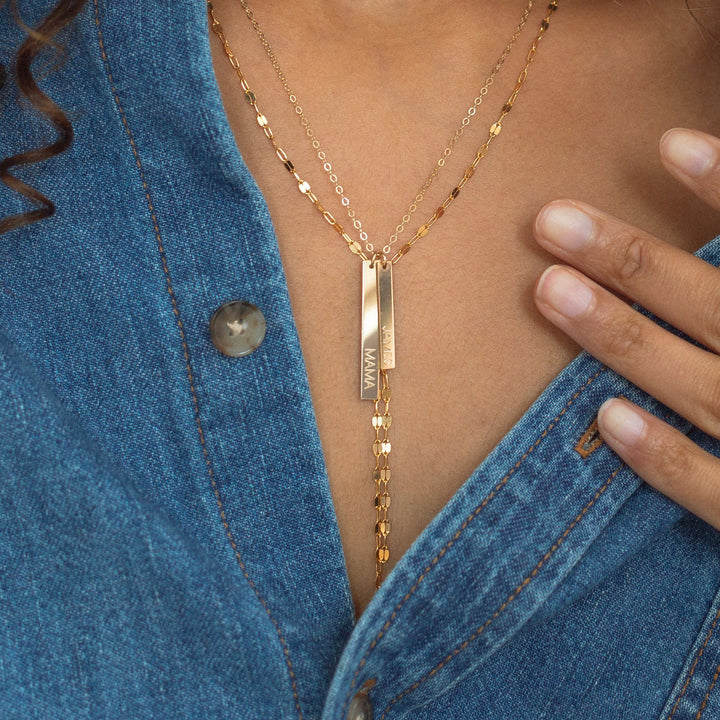 Double Bar Necklace