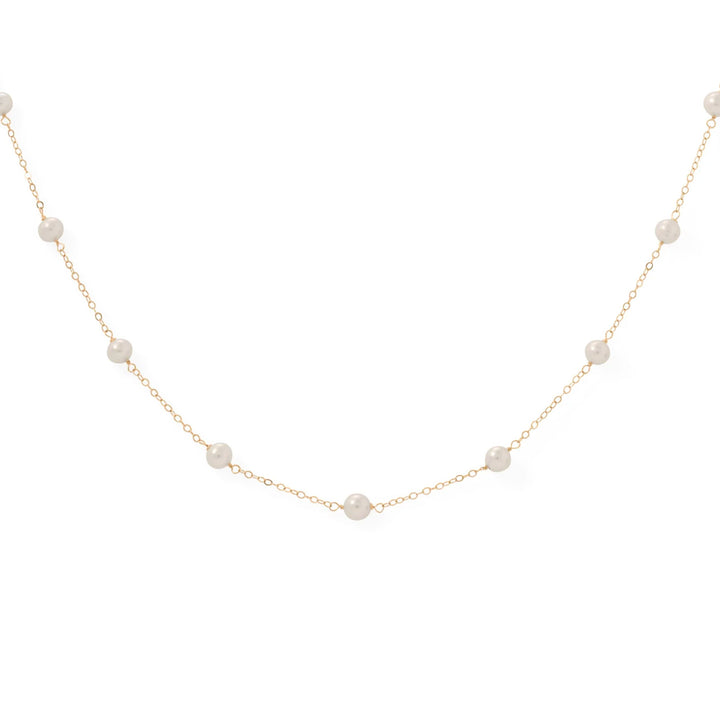 Modern Pearl Necklace