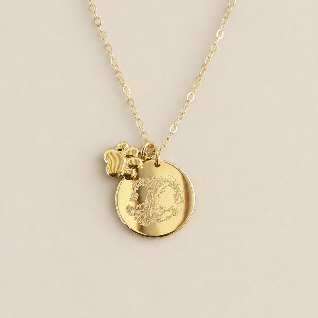 Nose Print Necklace