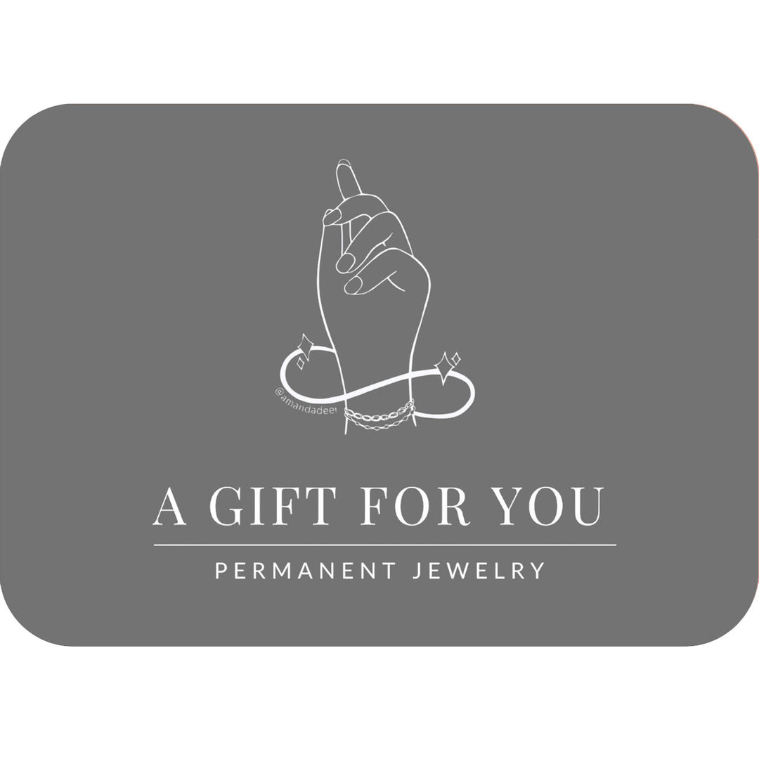 Permanent Jewelry Gift Card