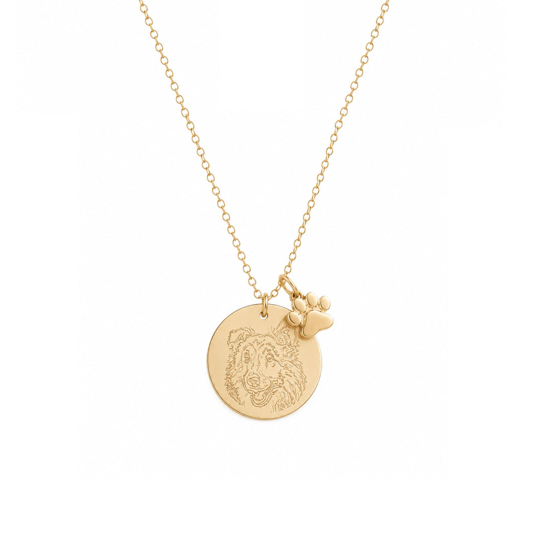 Pet Portrait Necklace