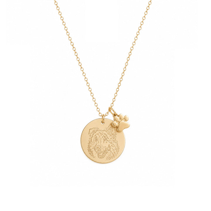 Pet Portrait Necklace