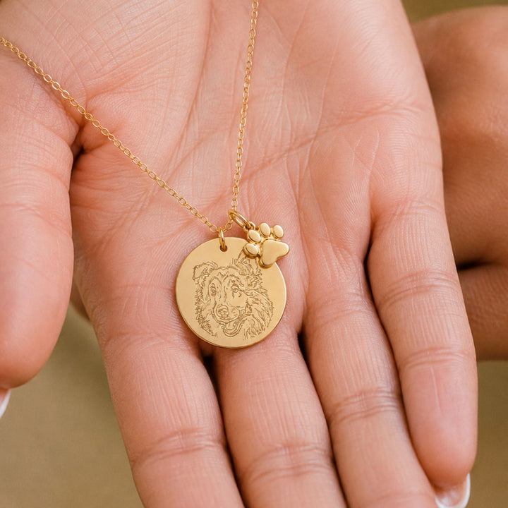 Pet Portrait Necklace
