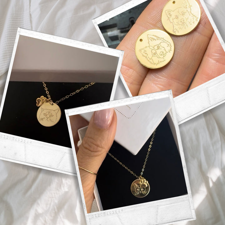 Pet Portrait Necklace