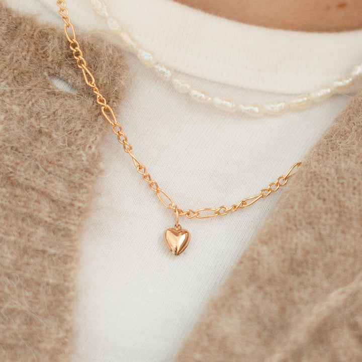 Puffy Heart Necklace