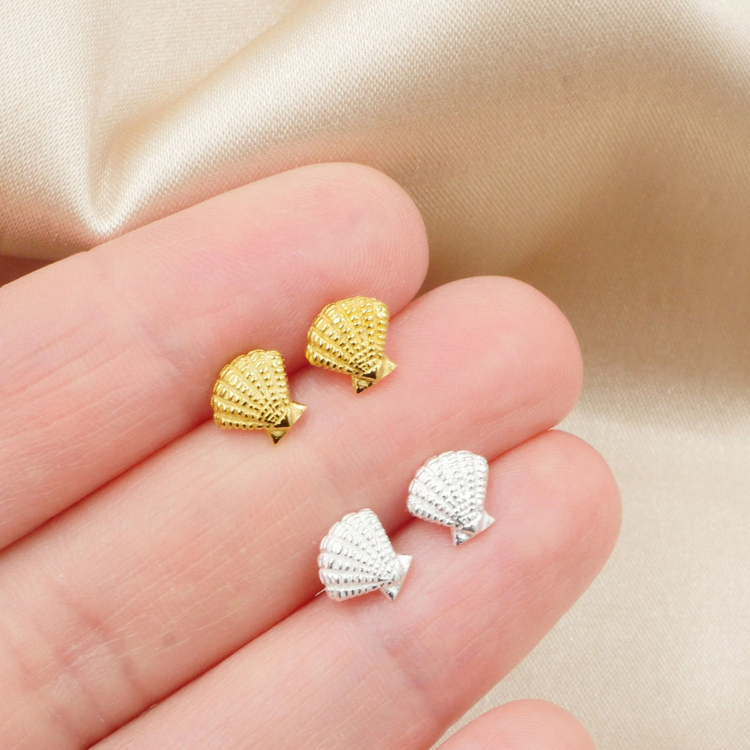 Seashell Stud Earrings