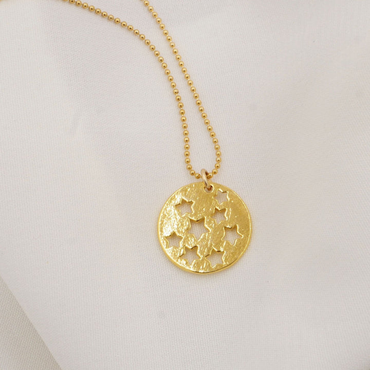 Stargazer Medallion Necklace