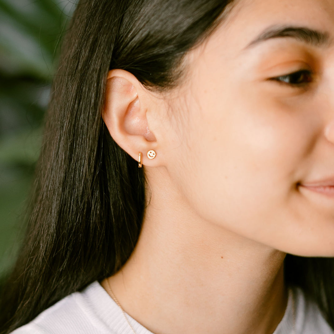 Smiley Face Studs