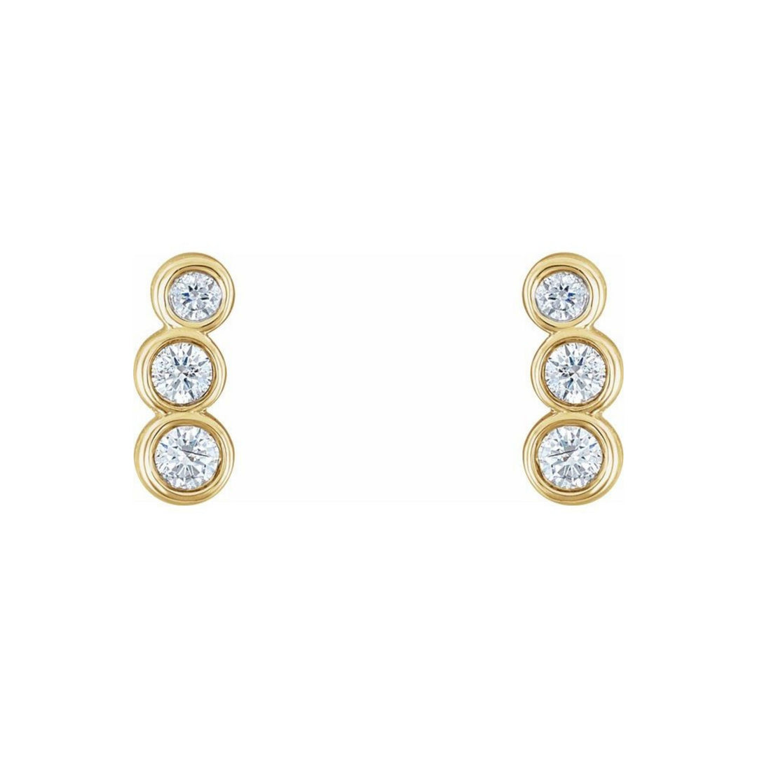 Diamond Ear Climbers