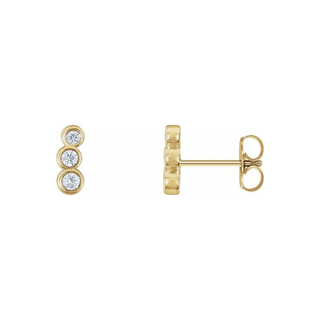 Diamond Ear Climbers