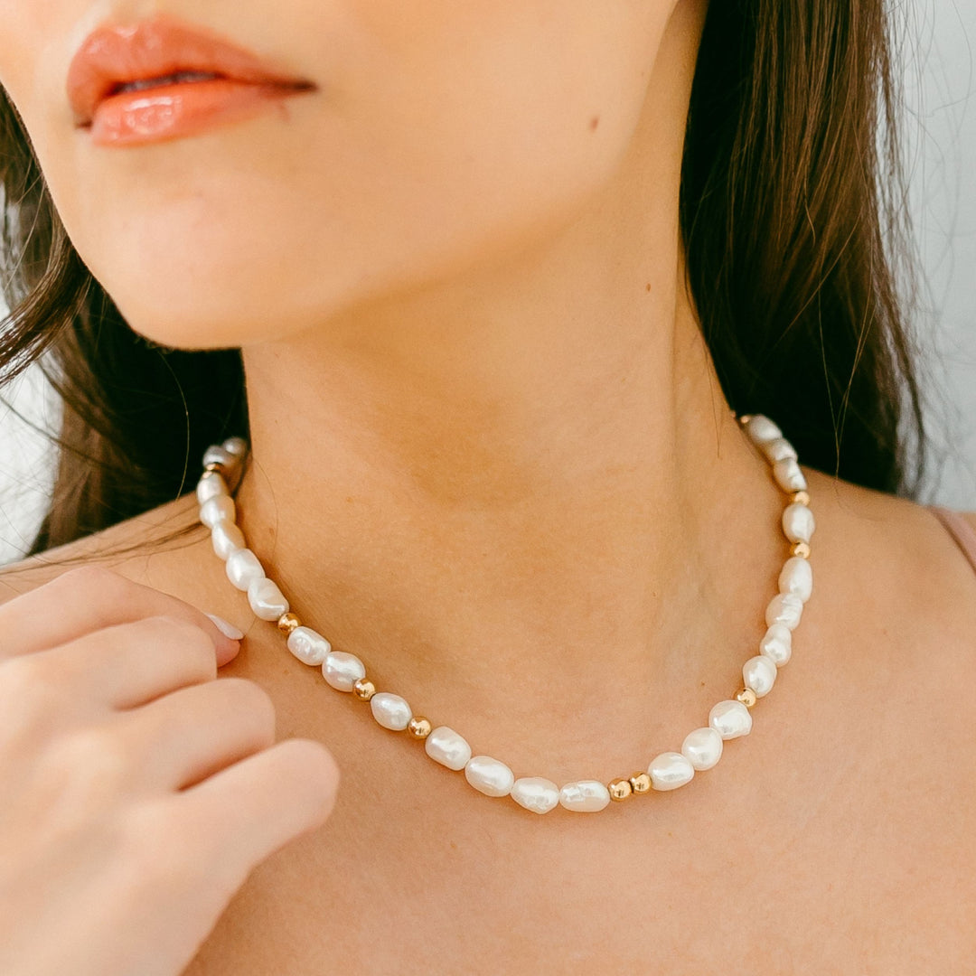 Baroque Pearl Necklace