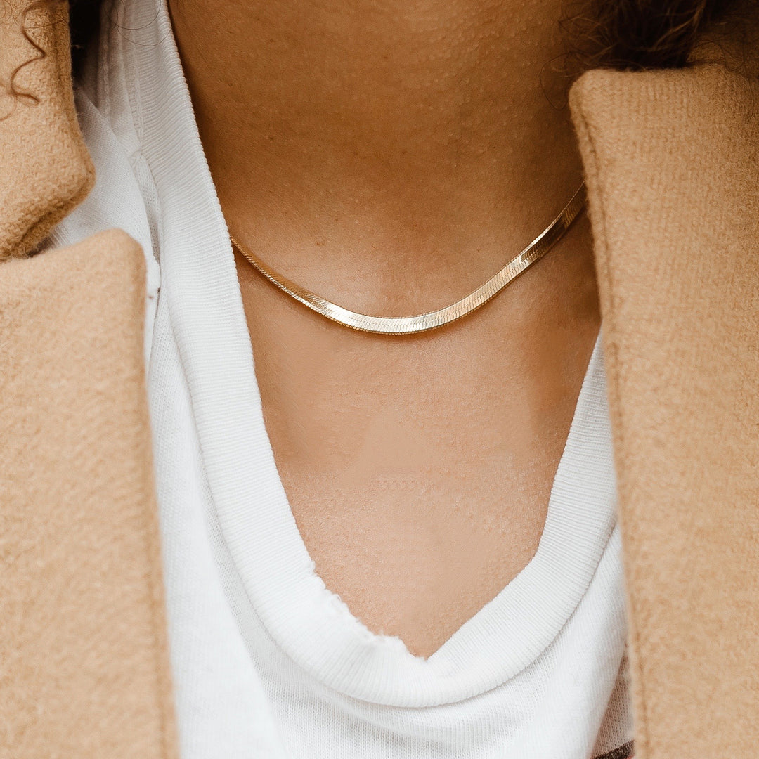 Herringbone Chain Necklace