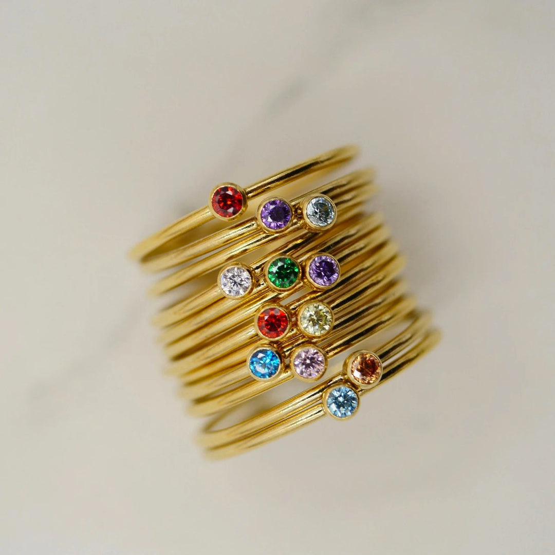 January Birthstone Ring