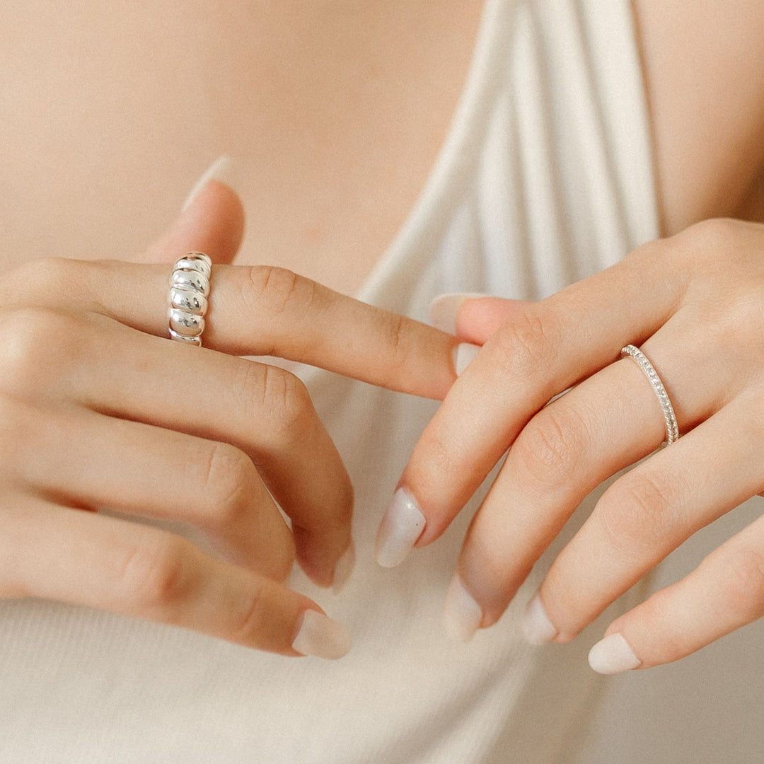 Croissant Bubble Ring