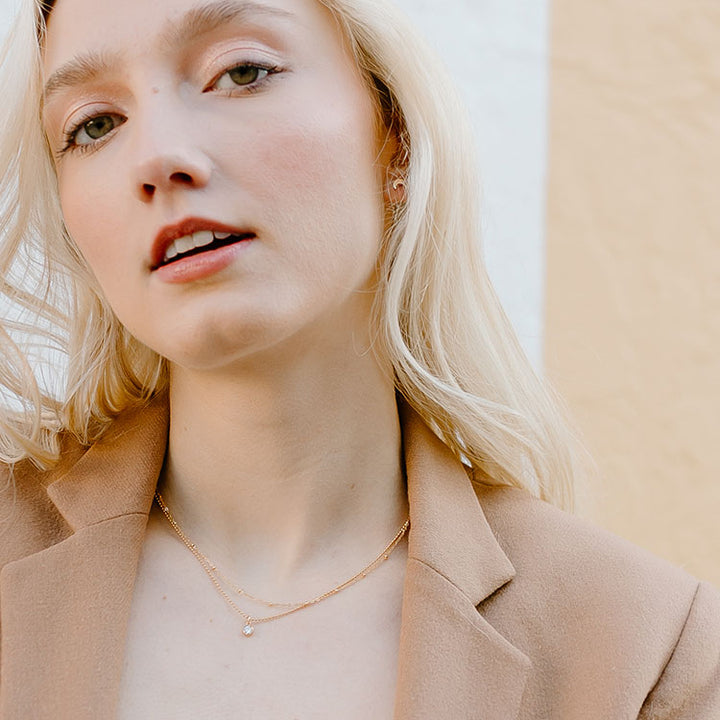 Everyday Solitaire Necklace