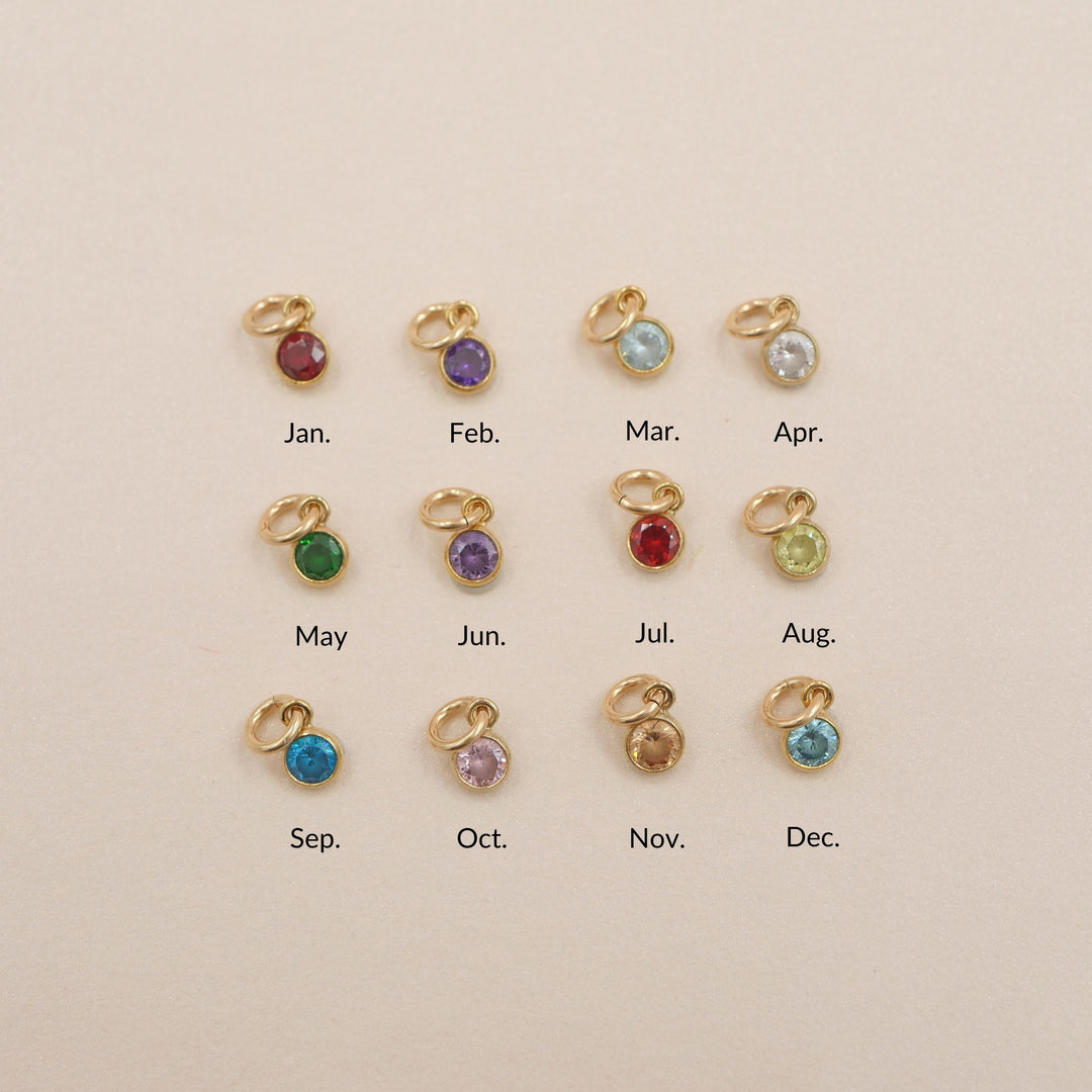 Mini Birthstone Charms