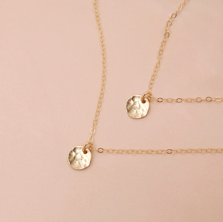 Dainty Dot Necklace Set